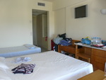 Unser Hotelzimmer im Agapi Beach Hotel in Ammoudara (GR).